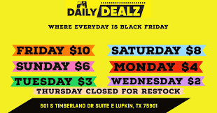 Daily Dealz - Lufkin, TX